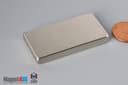 2" x 1" x 1/4" N52 Neodymium Block Magnet - photo 3