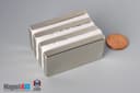 2" x 1" x 1/4" N52 Neodymium Block Magnet - photo 5