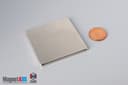 2" x 2" x 1/8" N45 Neodymium Block Magnet - photo 1