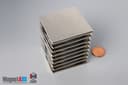 2" x 2" x 1/8" N45 Neodymium Block Magnet - photo 5