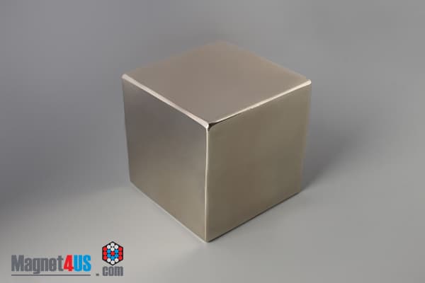 2" x 2" x 2" N40 Neodymium Block Magnet - photo 4