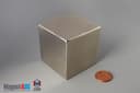 2" x 2" x 2" N40 Neodymium Block Magnet - photo 5