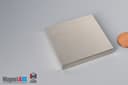 2" x 2" x 1/4" N40 Neodymium Block Magnet - photo 3