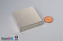 2" x 2" x 1/4" N40 Neodymium Block Magnet - photo 5