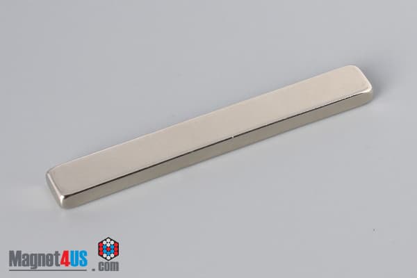 2" x 1/4" x 1/8" N40 Neodymium Block Magnet - photo 2