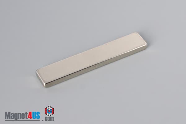 2" x 3/8" x 1/8" N45 Neodymium Block Magnet - photo 2