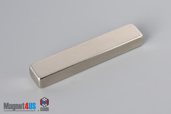 2" x 3/8" x 1/4" N45 Neodymium Block Magnet - photo 2
