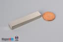 2" x 3/8" x 1/4" N45 Neodymium Block Magnet - photo 1