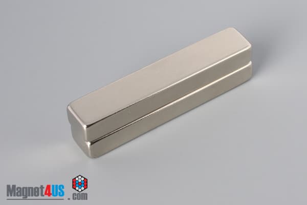 2" x 3/8" x 1/4" N45 Neodymium Block Magnet - photo 4