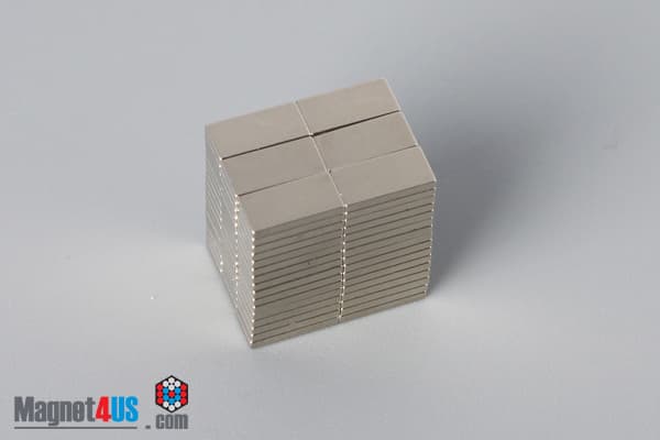 1/4" x 1/8" x 1/32" N52 Neodymium Block Magnet - photo 5