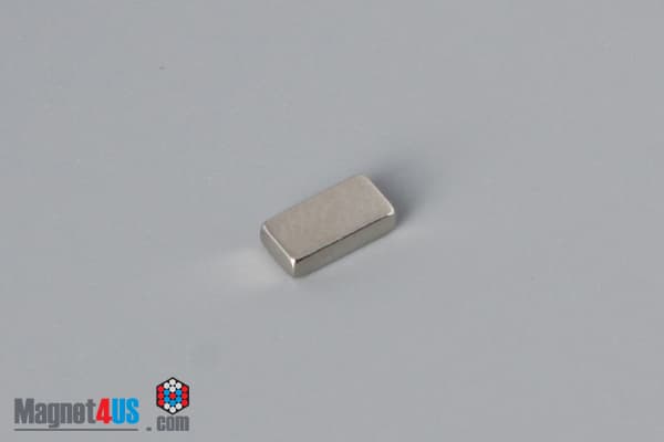 1/4" x 1/8" x 1/16" N52 Neodymium Block Magnet - photo 2
