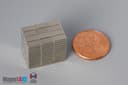 1/4" x 1/8" x 1/16" N52 Neodymium Block Magnet - photo 5
