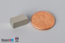 1/4" x 1/4" x 1/2" N52 Neodymium Block Magnet - photo 1