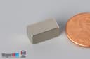 1/4" x 1/4" x 1/2" N52 Neodymium Block Magnet - photo 3