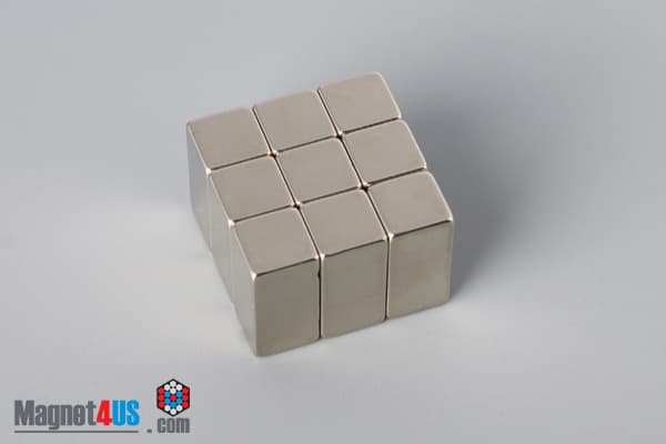 1/4" x 1/4" x 1/2" N52 Neodymium Block Magnet - photo 5