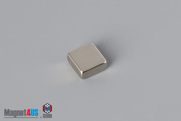 1/4" x 1/4" x 1/10" N45 Neodymium Block Magnet - photo 2