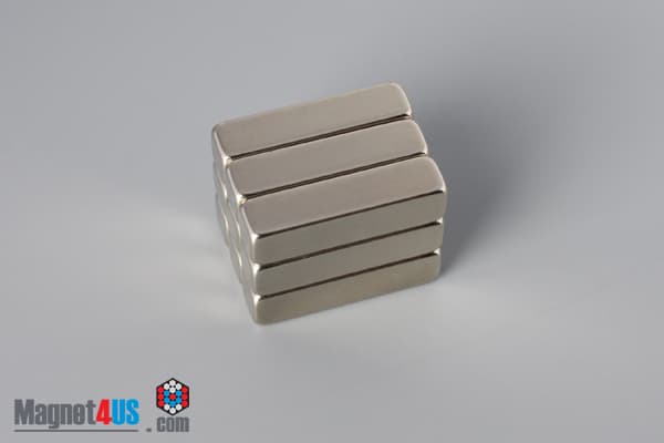 1/4" x 1/4" x 1" N52 Neodymium Block Magnet - photo 4