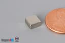 1/4" x 1/4" x 1/8" N40 Neodymium Block Magnet - photo 3