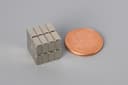 1/4" x 1/4" x 1/8" N40 Neodymium Block Magnet - photo 5