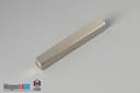 1/4" x 1/4" x 2" N45 Neodymium Block Magnet - photo 2