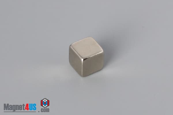 1/4" x 1/4" x 1/4" N40 Neodymium Block Magnet - photo 2