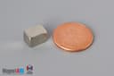 1/4" x 1/4" x 3/8" N52 Neodymium Block Magnet - photo 1