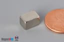 1/4" x 1/4" x 3/8" N52 Neodymium Block Magnet - photo 3