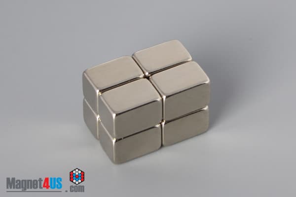 1/4" x 1/4" x 3/8" N52 Neodymium Block Magnet - photo 4