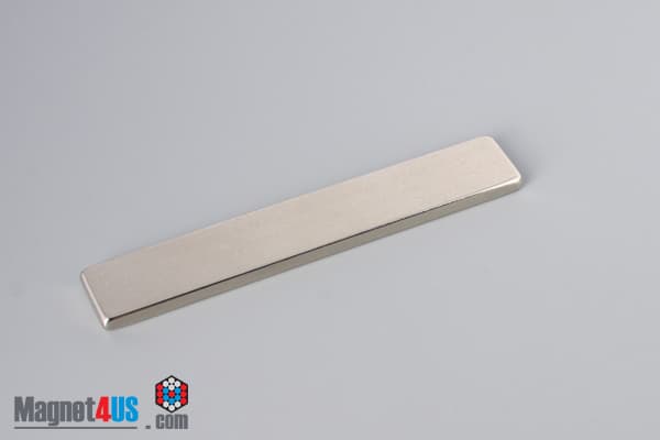 3" x 1/2" x 1/8" N40 Neodymium Block Magnet - photo 2
