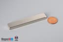 3" x 1/2" x 1/4" N40 Neodymium Block Magnet - photo 1