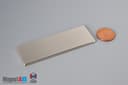 3" x 1" x 1/8" N40 Neodymium Block Magnet - photo 1