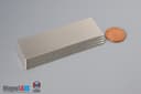 3" x 1" x 1/8" N40 Neodymium Block Magnet - photo 5