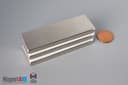 3" x 1" x 1/4" N40 Neodymium Block Magnet - photo 5