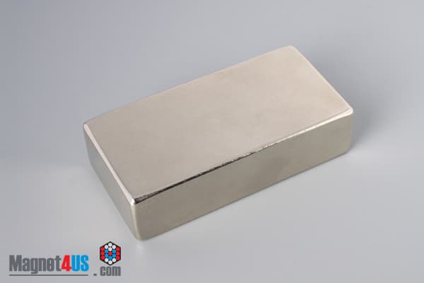 3" x 1 1/2" x 3/4" N52 Neodymium Block Magnet - photo 2