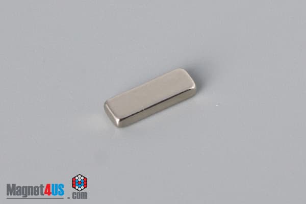 3/8" x 1/8" x 1/16" N45 Neodymium Block Magnet - photo 2