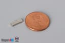 3/8" x 1/8" x 1/16" N45 Neodymium Block Magnet - photo 1