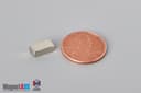 3/8" x 3/16" x 1/8" N45 Neodymium Block Magnet - photo 1