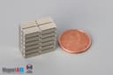 3/8" x 3/16" x 1/8" N45 Neodymium Block Magnet - photo 5