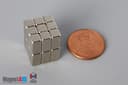 3/8" x 3/16" x 3/16" N45 Neodymium Block Magnet - photo 5