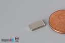 3/8" x 1/4" x 1/16" N45 Neodymium Block Magnet - photo 3