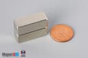 3/8" x 3/8" x 1" N45 Neodymium Block Magnet - photo 5