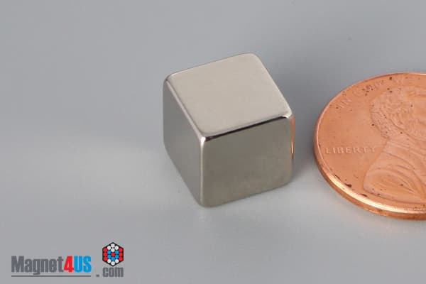 3/8" x 3/8" x 3/8" N52 Neodymium Block Magnet - photo 3