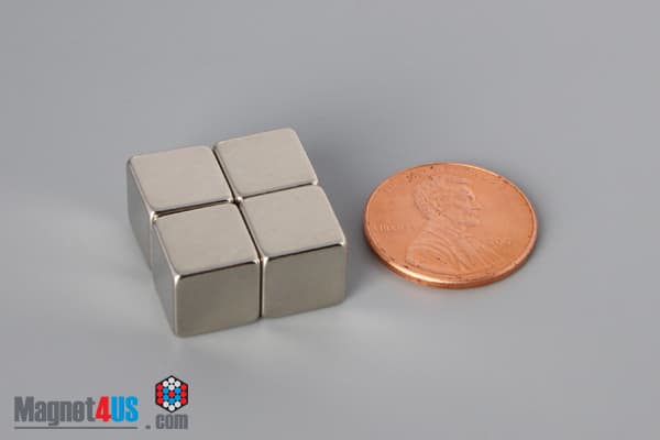 3/8" x 3/8" x 3/8" N52 Neodymium Block Magnet - photo 5