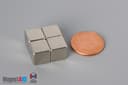 3/8" x 3/8" x 3/8" N52 Neodymium Block Magnet - photo 5