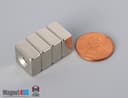 1/2" x 1/2" x 1/4" #6 N42 Countersunk Magnet - photo 5