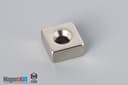 1/2" x 1/2" x 1/4" #6 N42 Countersunk Magnet - photo 6