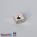 1/2" x 1/2" x 1/4" #6 N42 Countersunk Magnet - photo 11