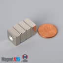 1/2" x 1/2" x 1/4" #6 N42 Countersunk Magnet - photo 15