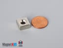 1/2" x 1/2" x 1/4" #6 N42 Countersunk Magnet - photo 17