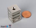3/4" x 3/4" x 1/4" #6 N42 Countersunk Magnet - photo 5
